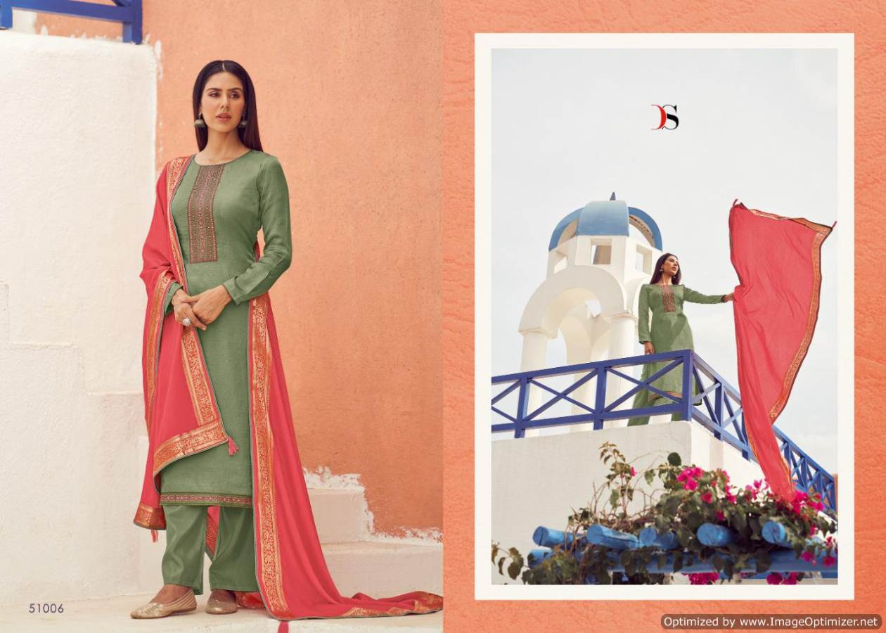 Deepsy Present Royal Silk Dress Material Catalogue
