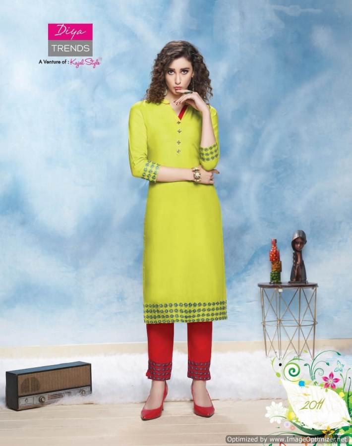 Diya Trends Present Forever Vol 2 Kurti With Bottom Collection