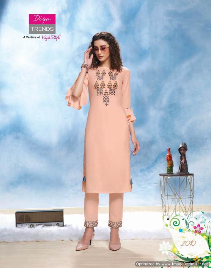 Diya Trends Present Forever Vol 2 Kurti With Bottom Collection