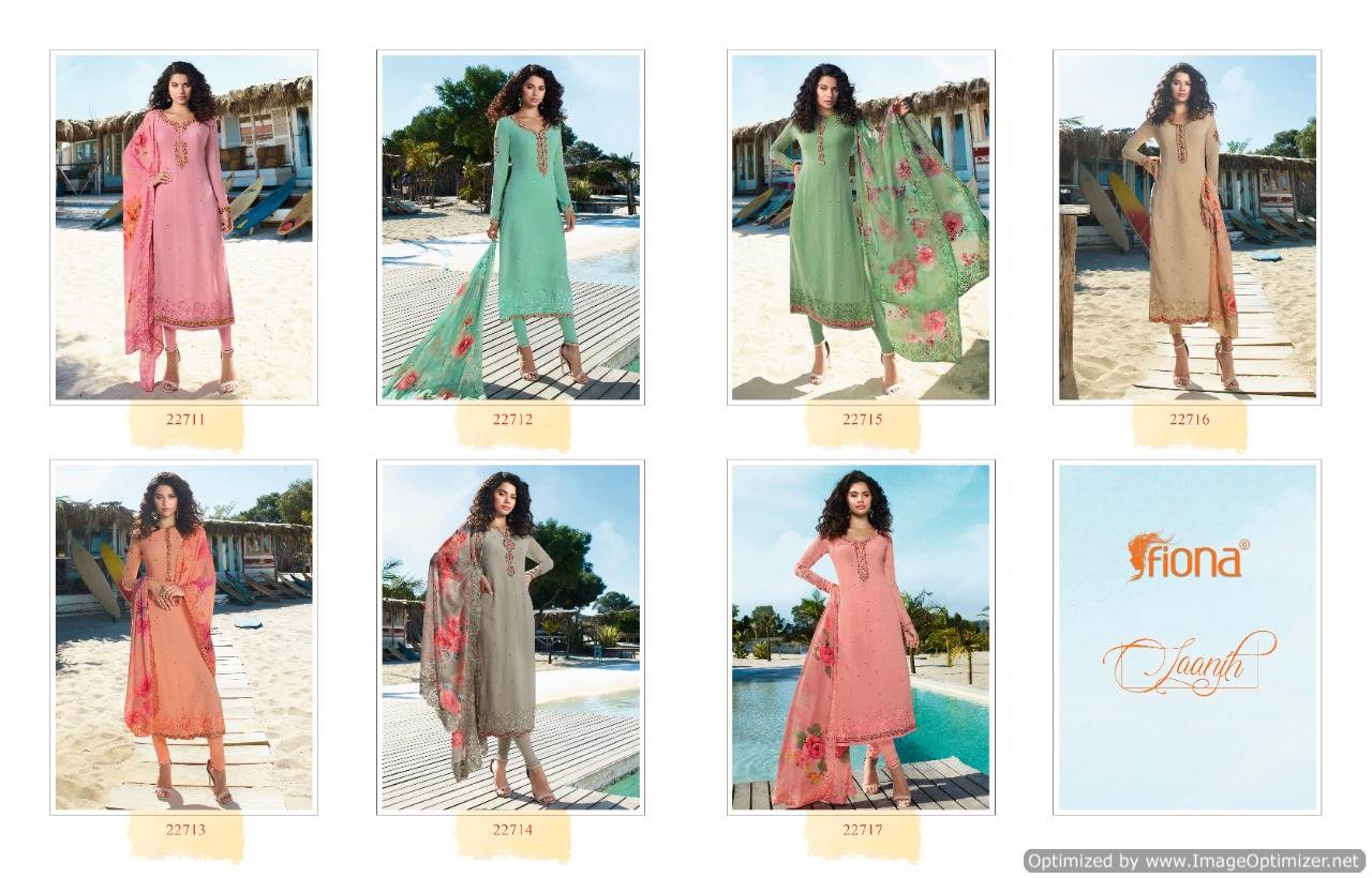 Fiona Present Saanjh Designer Dress Material