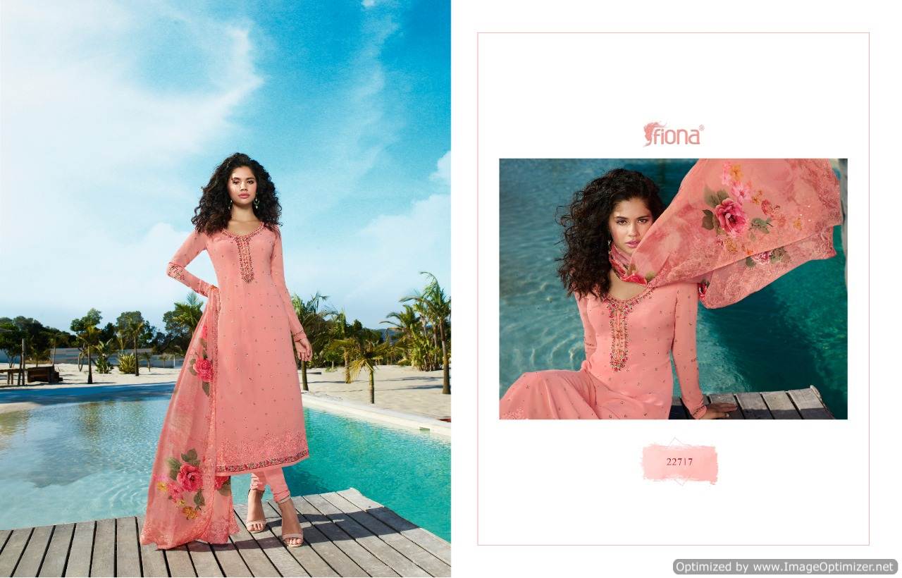 Fiona Present Saanjh Designer Dress Material