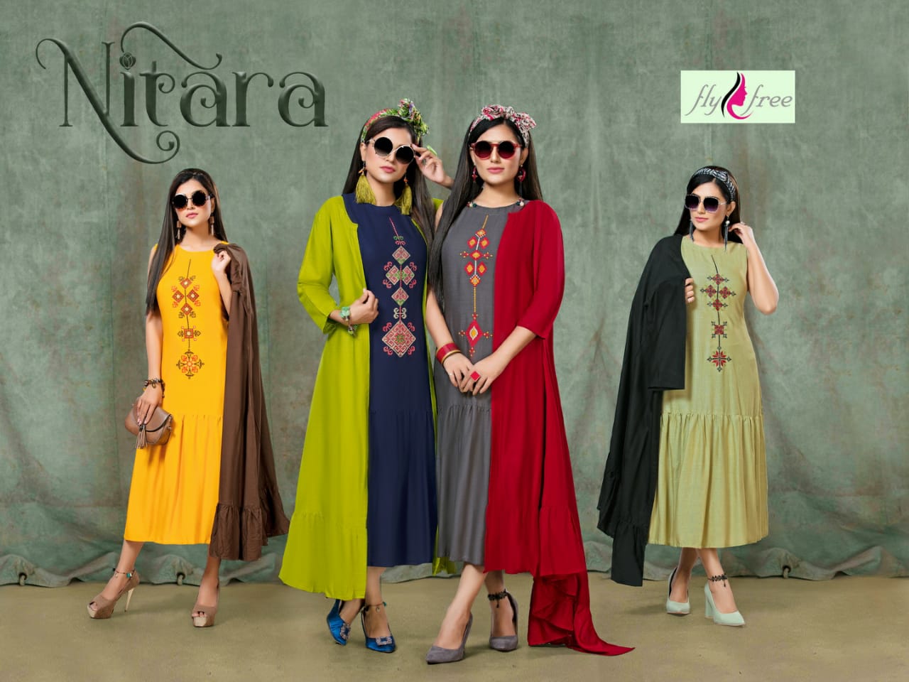 Fly Free Present Nitara Stylish Kurtis Catalogue