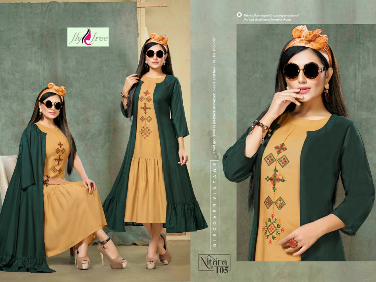 Fly Free Present Nitara Stylish Kurtis Catalogue