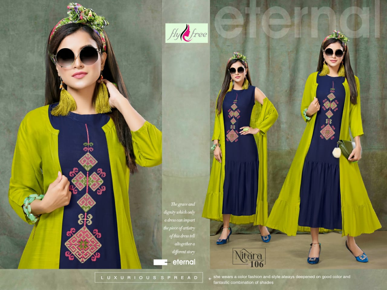 Fly Free Present Nitara Stylish Kurtis Catalogue