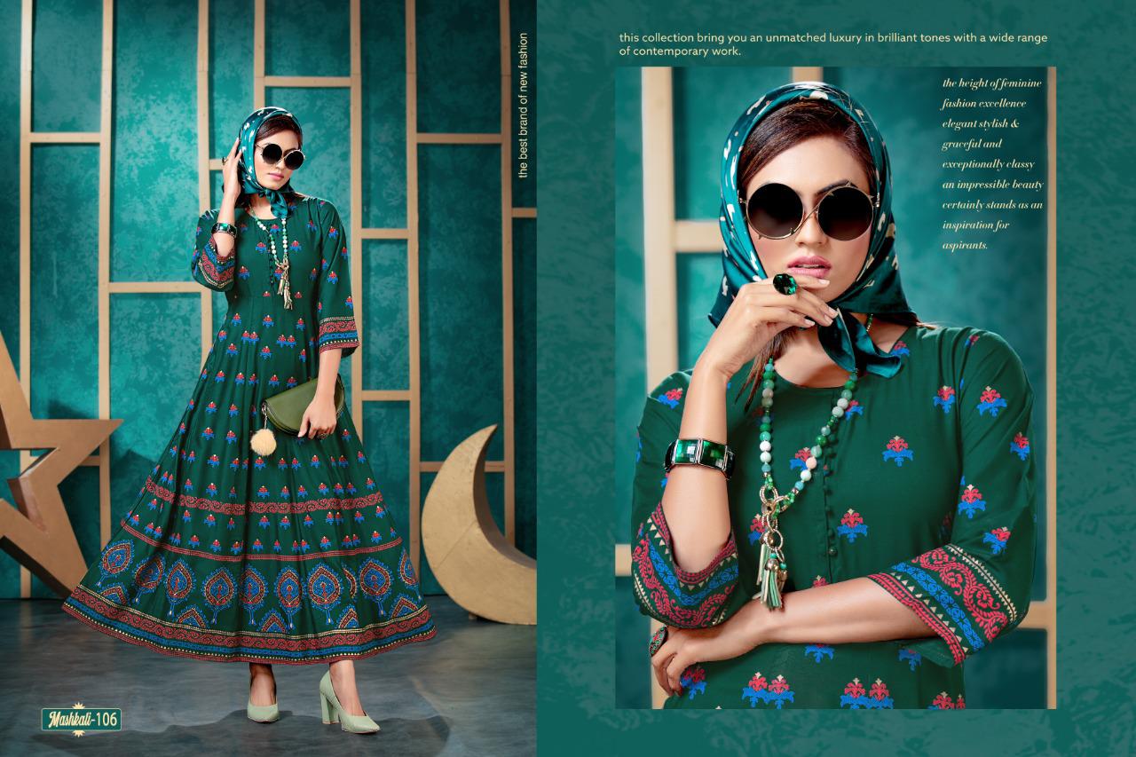 Ft Presents  Mashkali  Long Kurti Collection