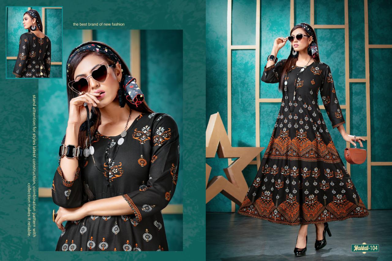 Ft Presents  Mashkali  Long Kurti Collection