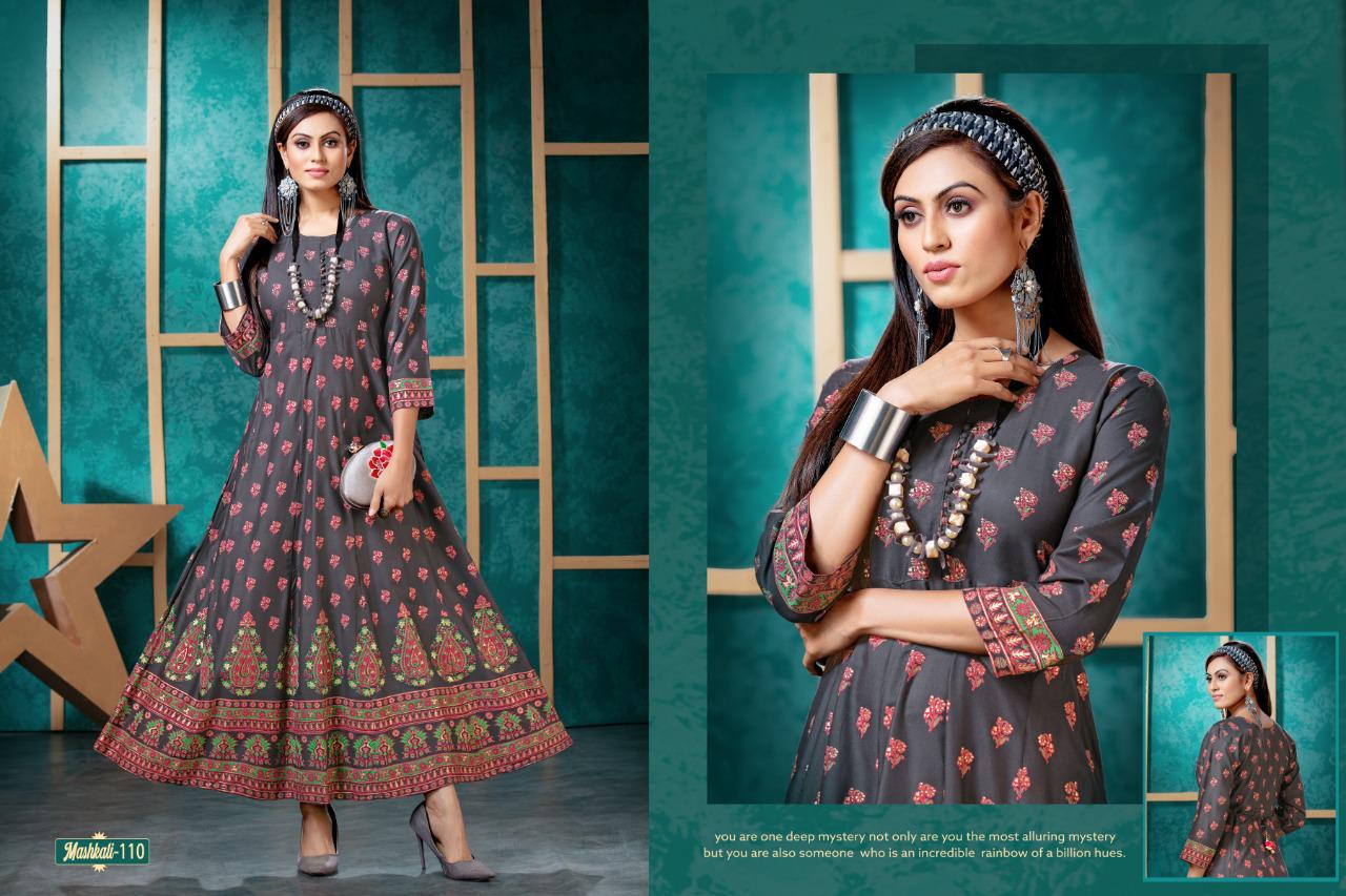 Ft Presents  Mashkali  Long Kurti Collection