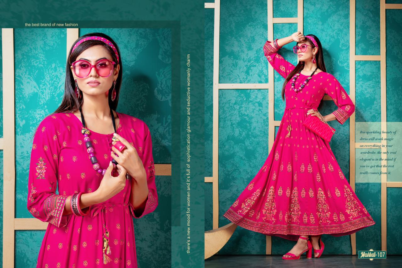 Ft Presents  Mashkali  Long Kurti Collection