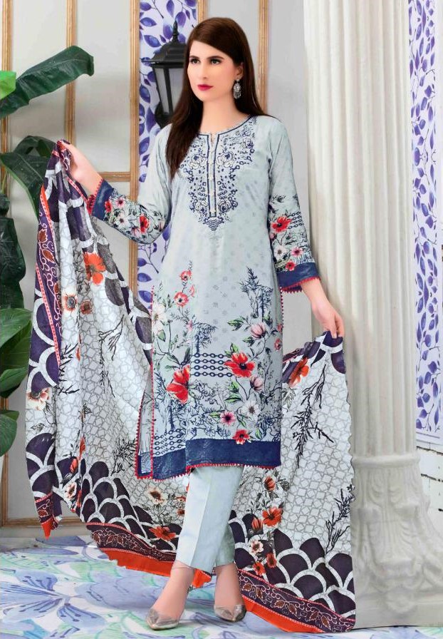 Gul Ahmed Vol 5 Printed Salwar Suits Collection.