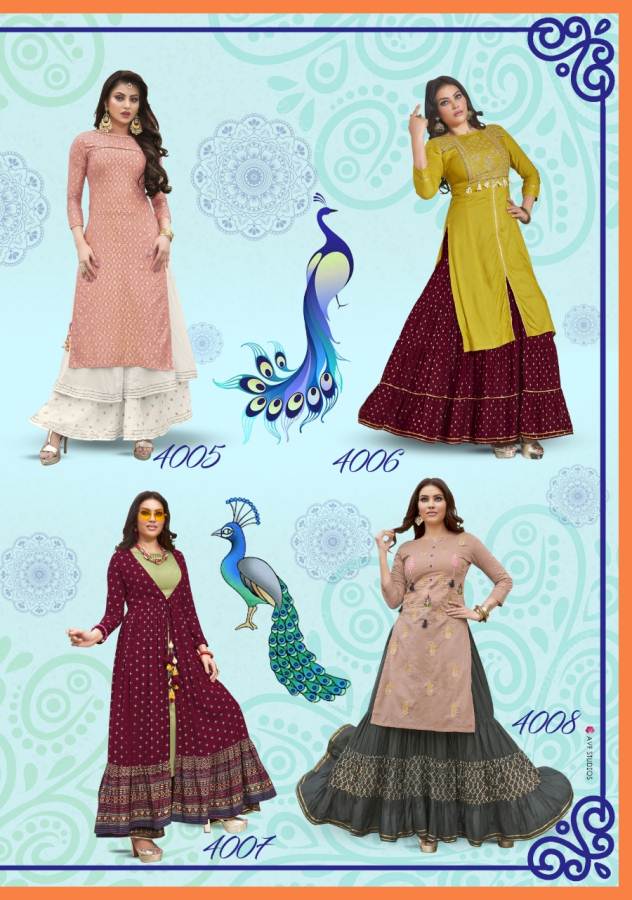Kajal Style Present Fashion Lakme Vol 4 Kurti With Bottom Collection