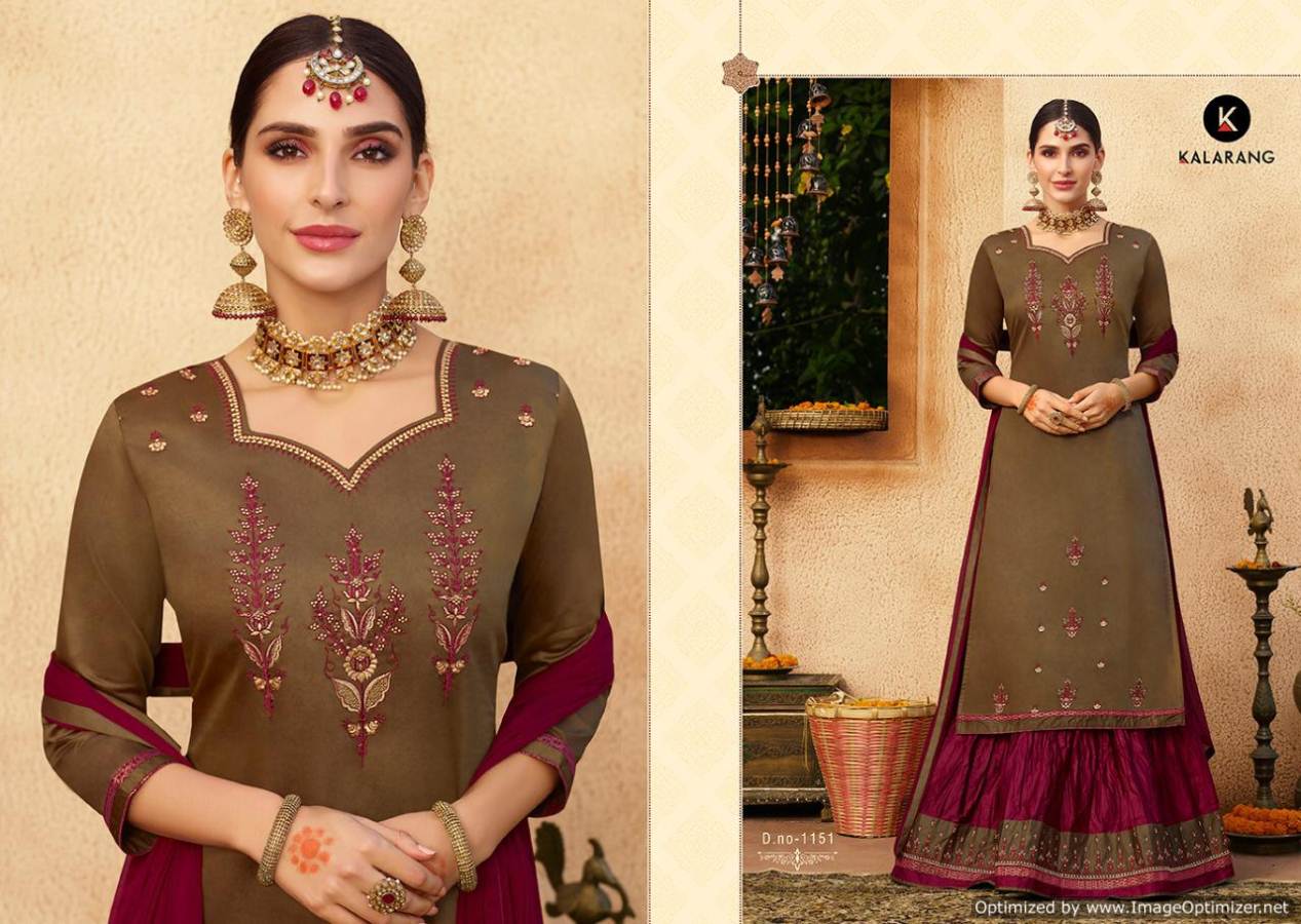 Kalarang Present Blossom Vol 10 Designer Salwar Suits Collection