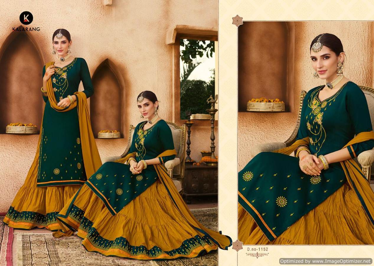 Kalarang Present Blossom Vol 10 Designer Salwar Suits Collection
