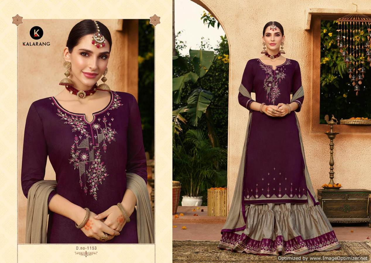 Kalarang Present Blossom Vol 10 Designer Salwar Suits Collection