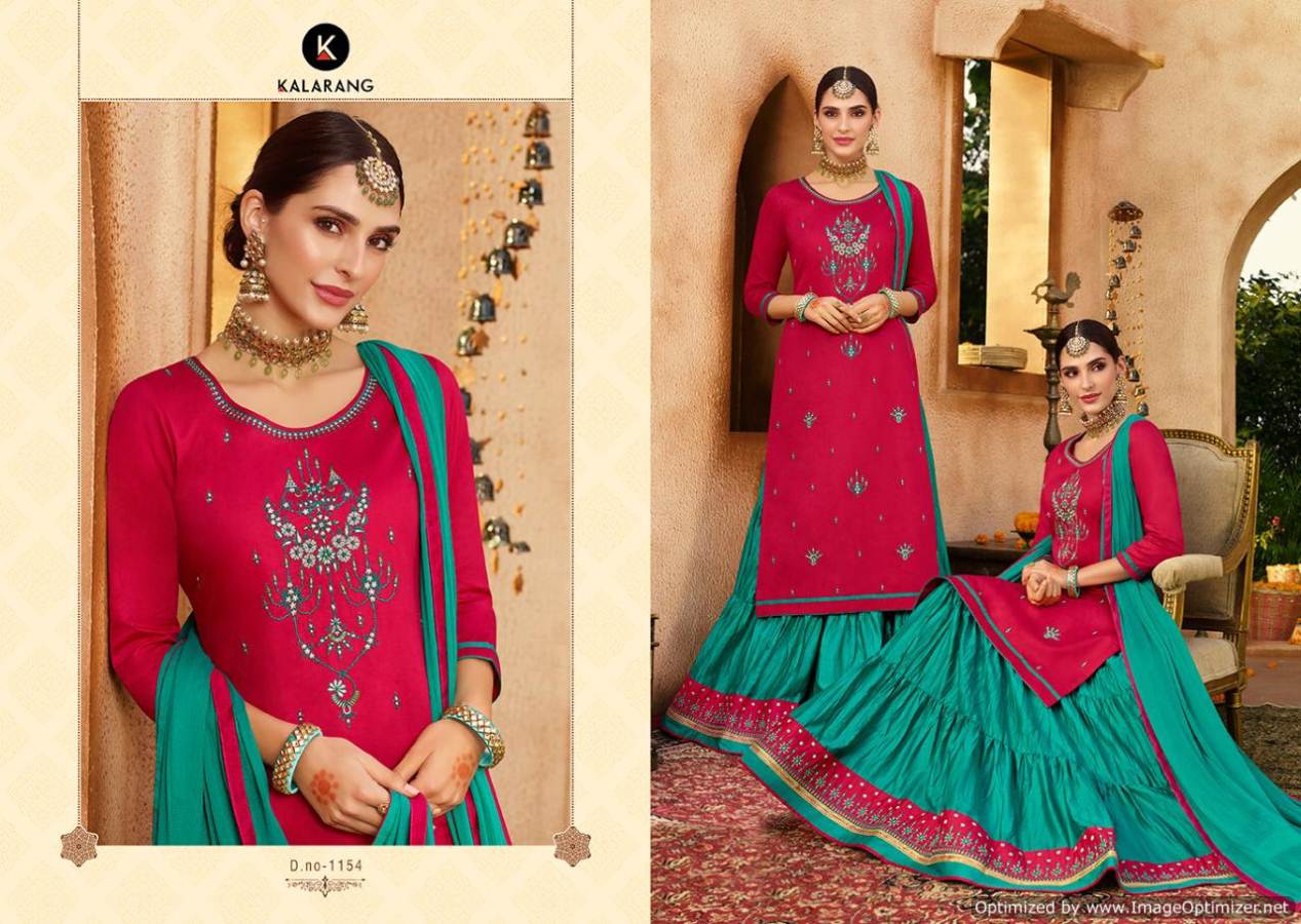 Kalarang Present Blossom Vol 10 Designer Salwar Suits Collection