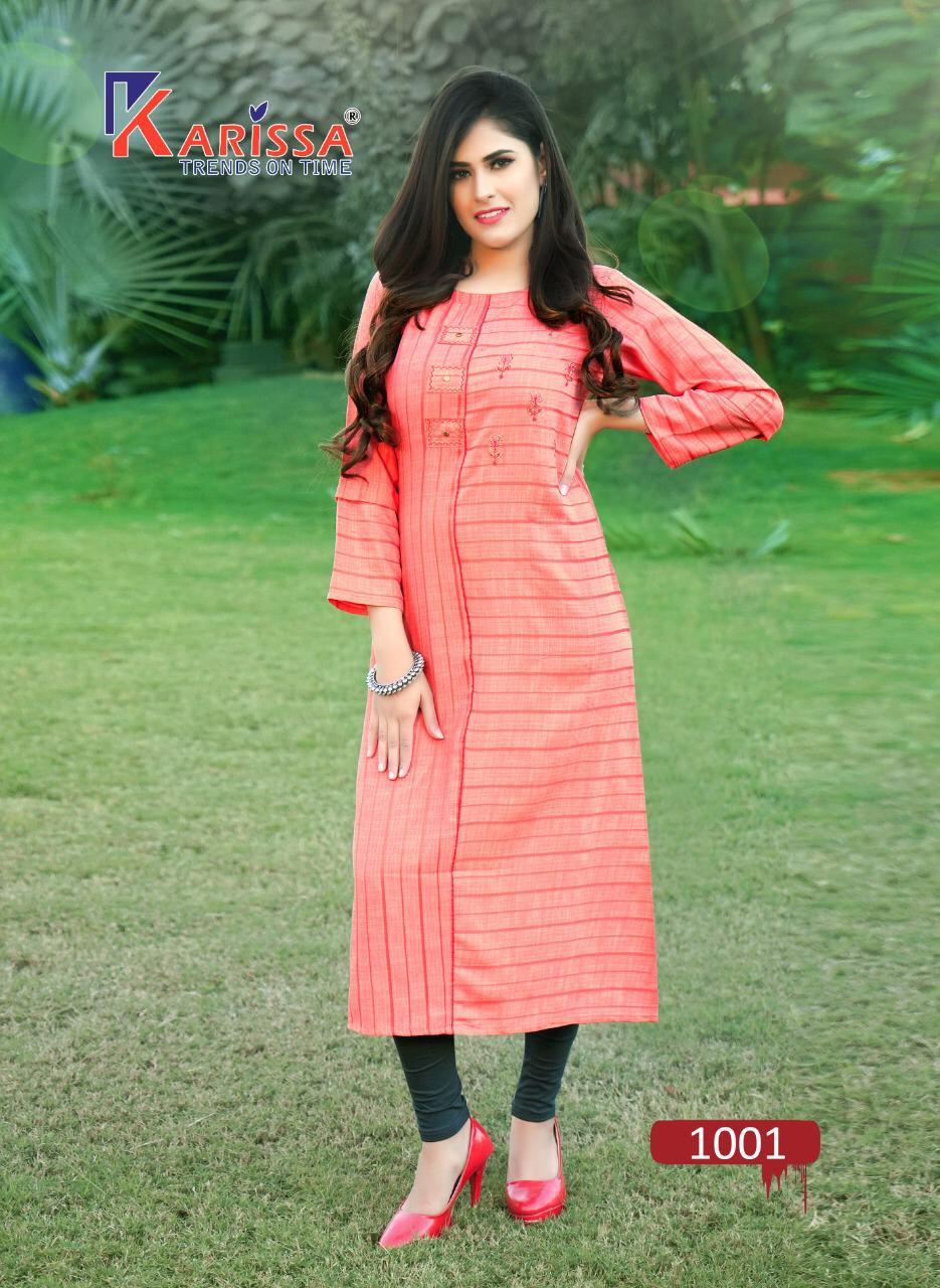 Karissa Present Zoomree Kurtis Catalogue