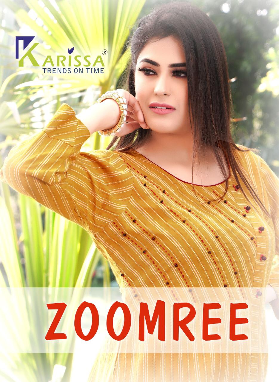 Karissa Present Zoomree Kurtis Catalogue