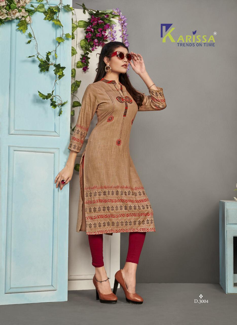 Karissa Present Rich Girl Vol 3 Kurtis Catalogue