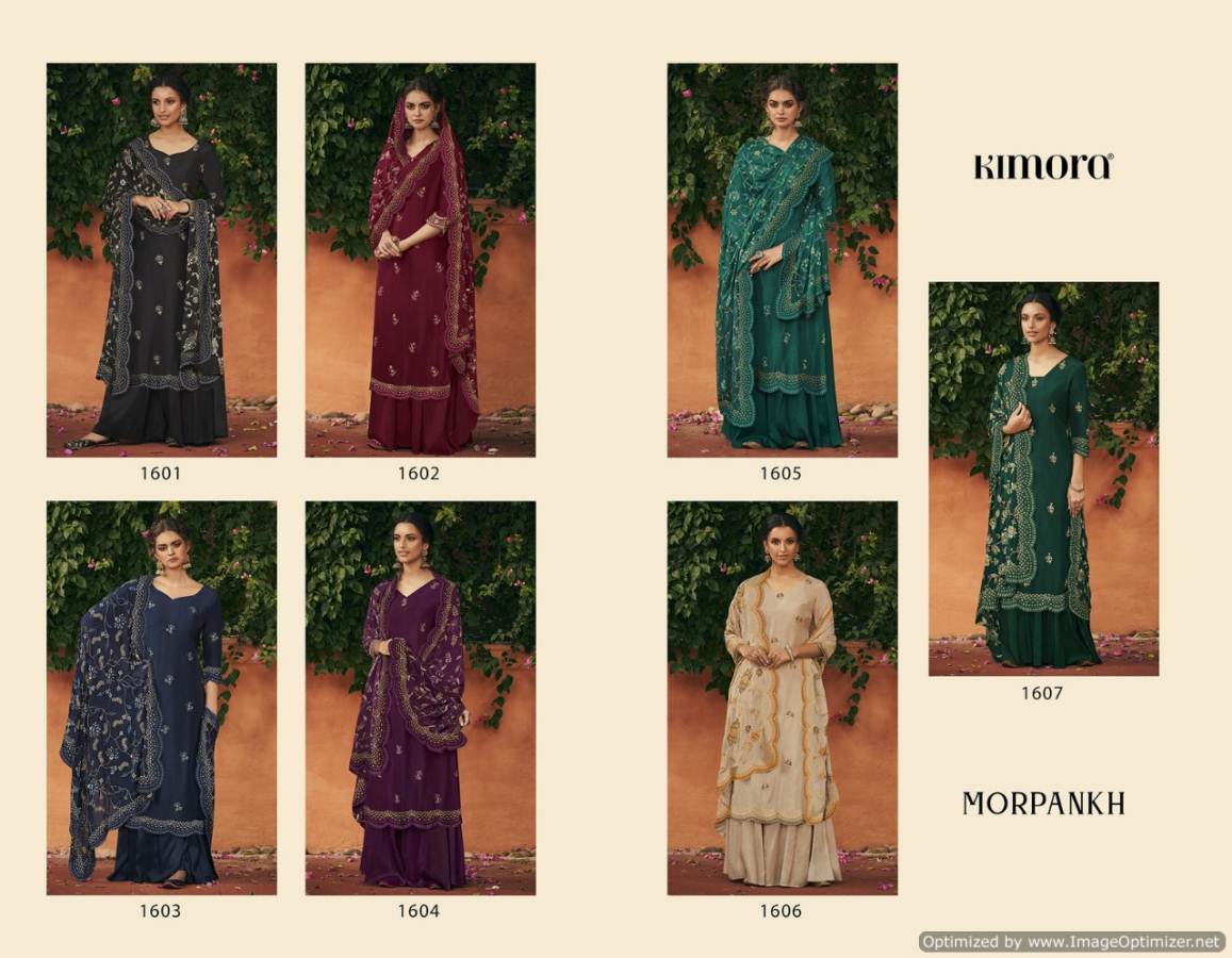 Kimora Present Morpankh 16 Salwar Suits Collection