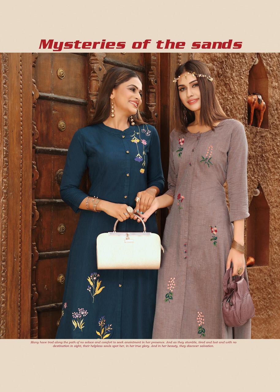 Ladies Flavour Present Gloory Kurtis Catalogue