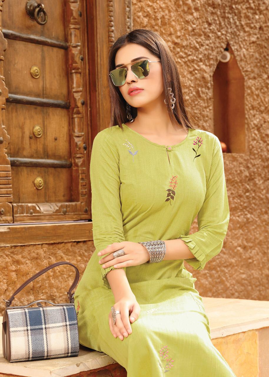 Ladies Flavour Present Gloory Kurtis Catalogue