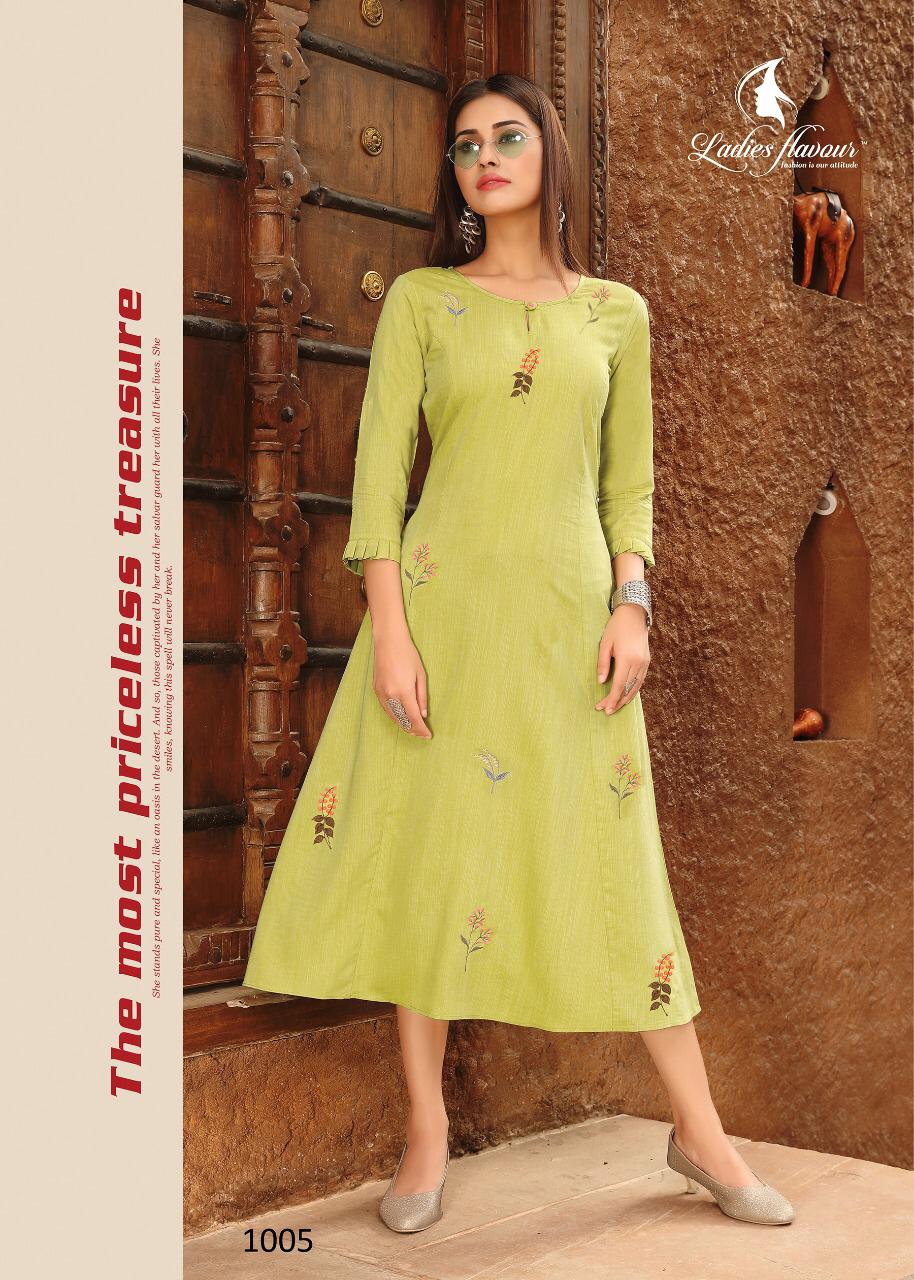 Ladies Flavour Present Gloory Kurtis Catalogue