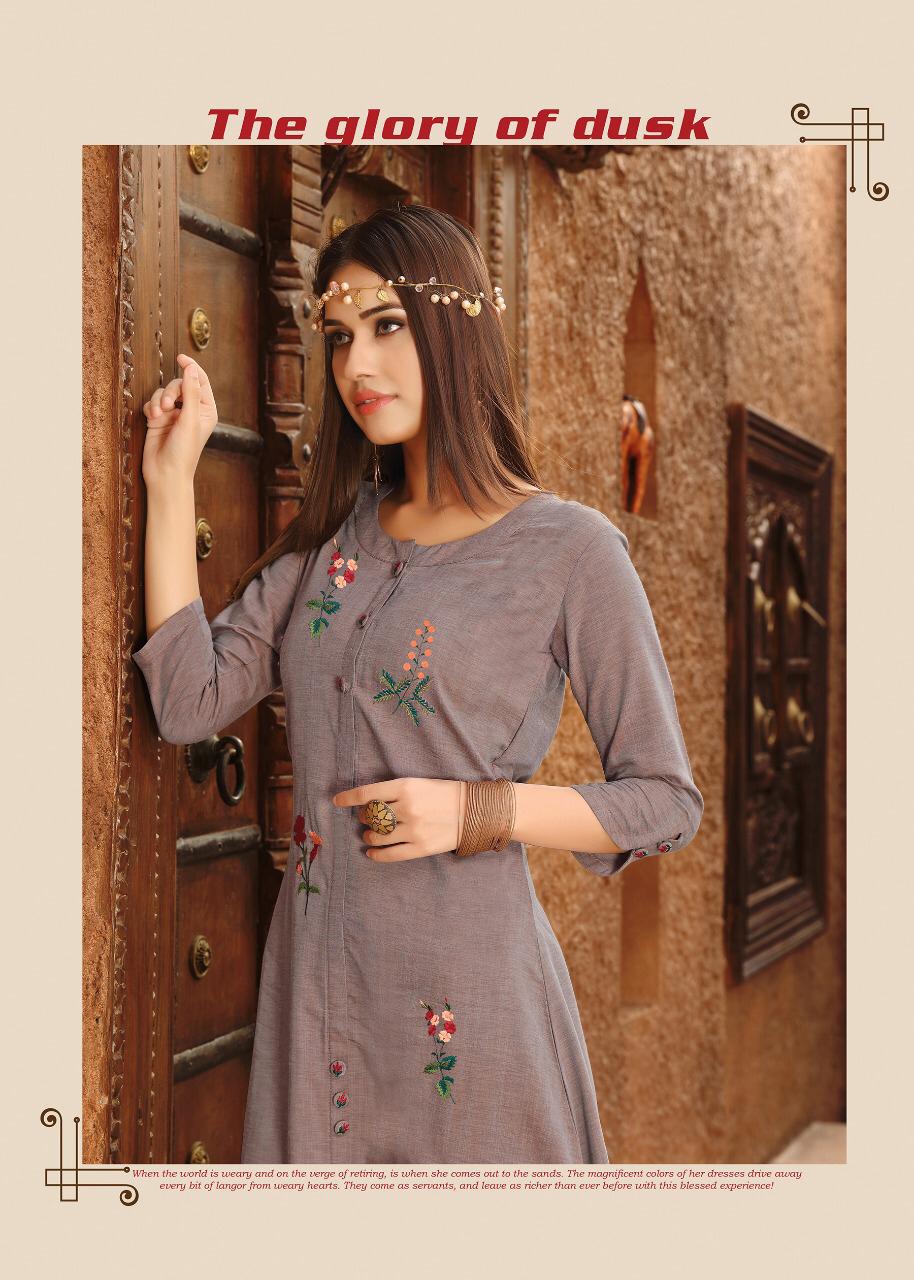 Ladies Flavour Present Gloory Kurtis Catalogue