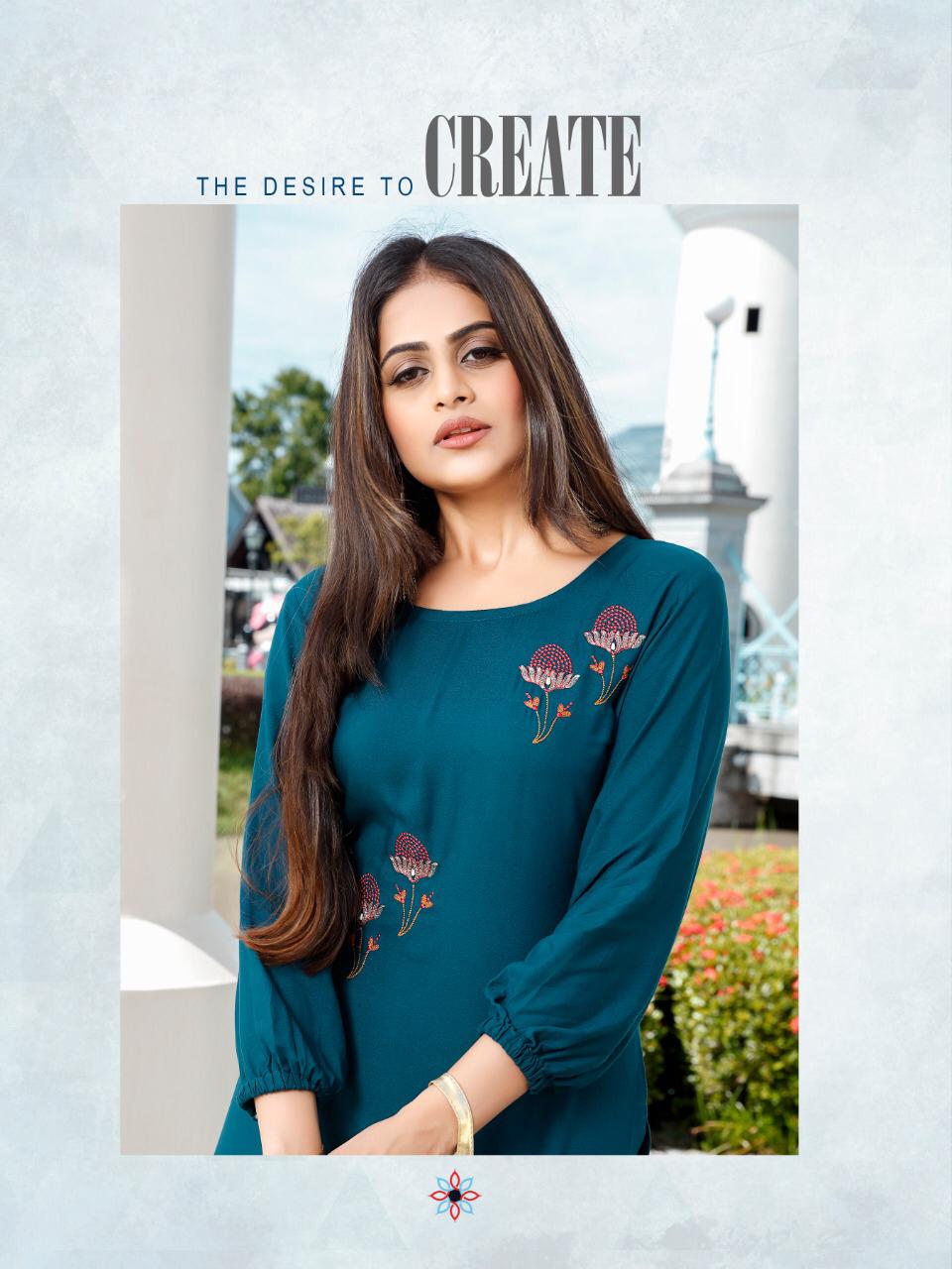 Ladies Flavour Present Signature Kurtis Catalogue