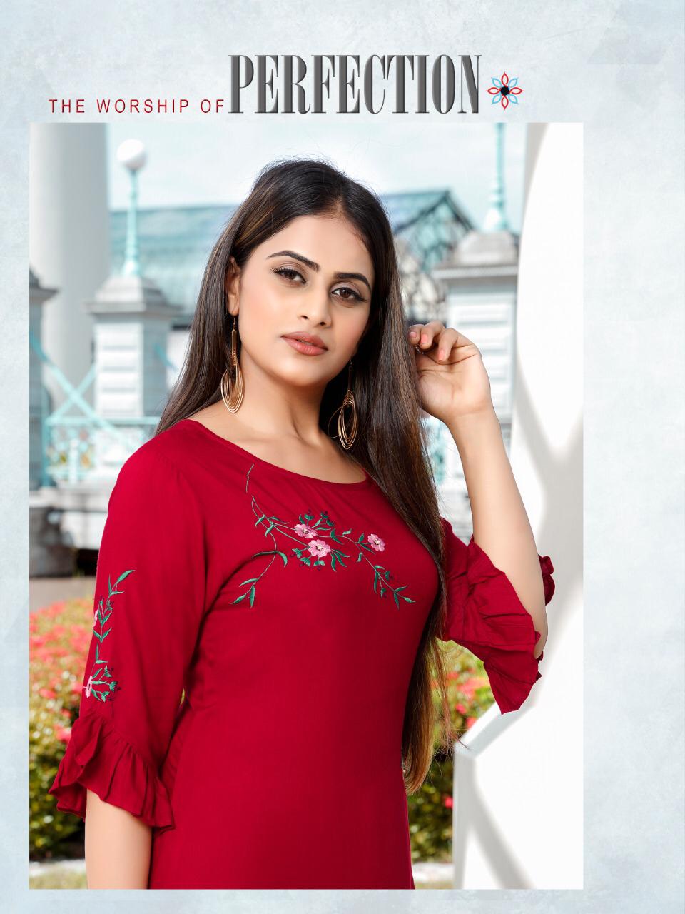 Ladies Flavour Present Signature Kurtis Catalogue