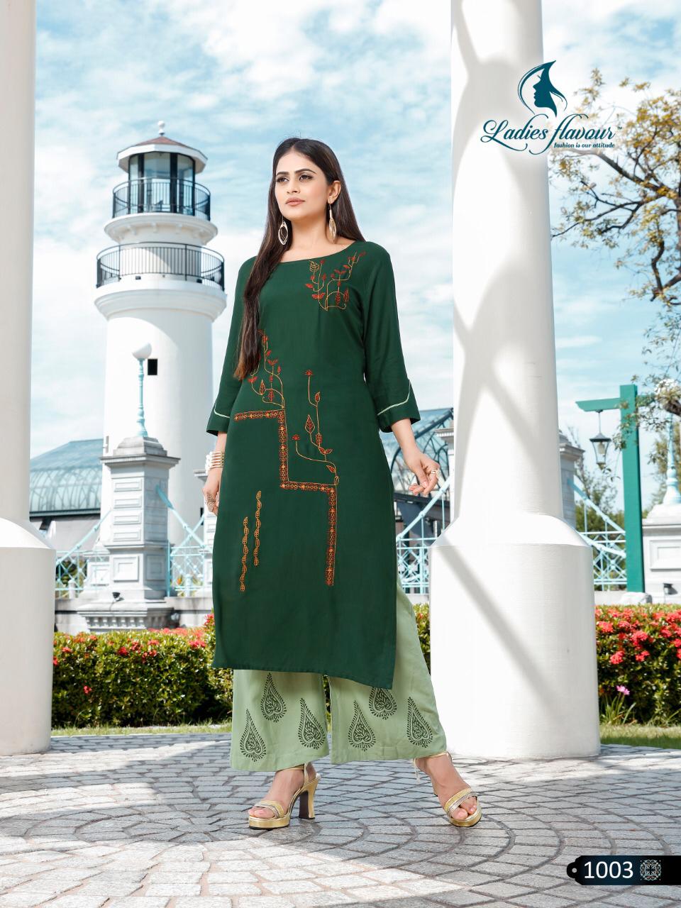 Ladies Flavour Present Signature Kurtis Catalogue