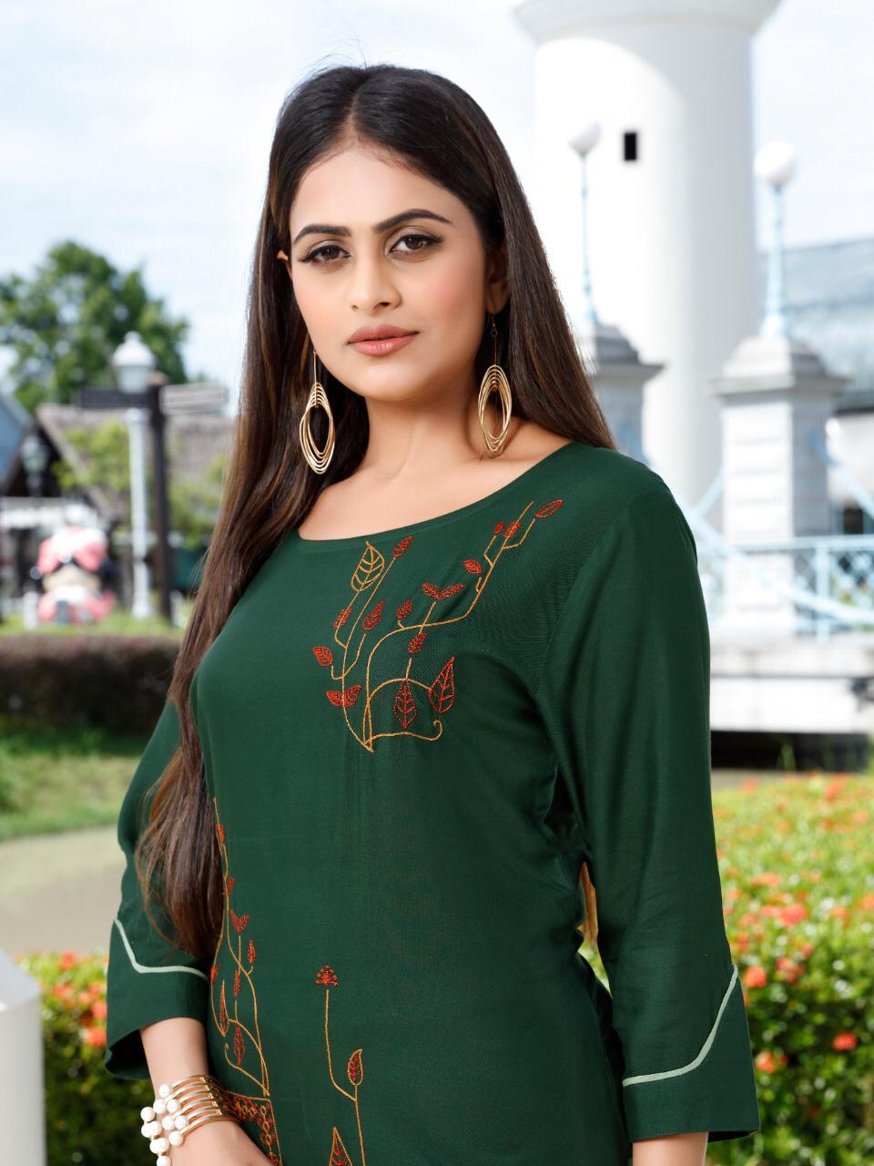 Ladies Flavour Present Signature Kurtis Catalogue
