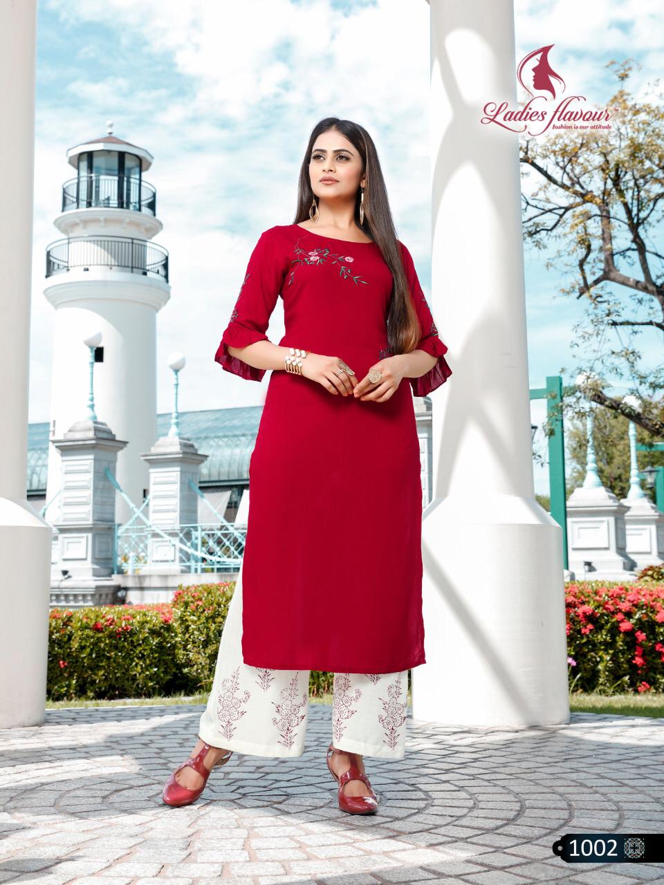 Ladies Flavour Present Signature Kurtis Catalogue
