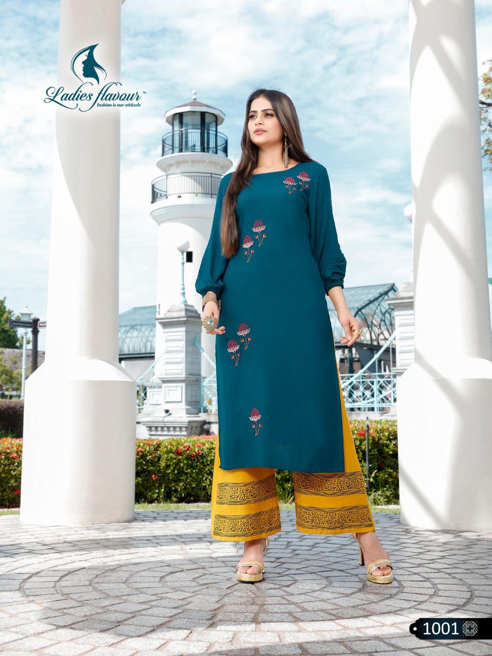Ladies Flavour Present Signature Kurtis Catalogue