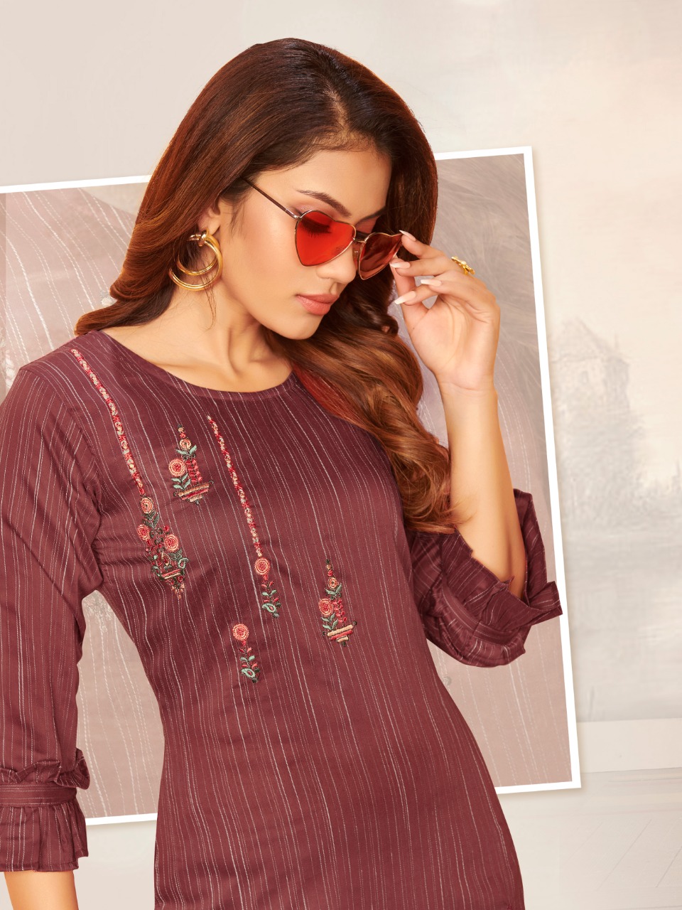 Sabya Casual Wear Cotton Silk Kurtis