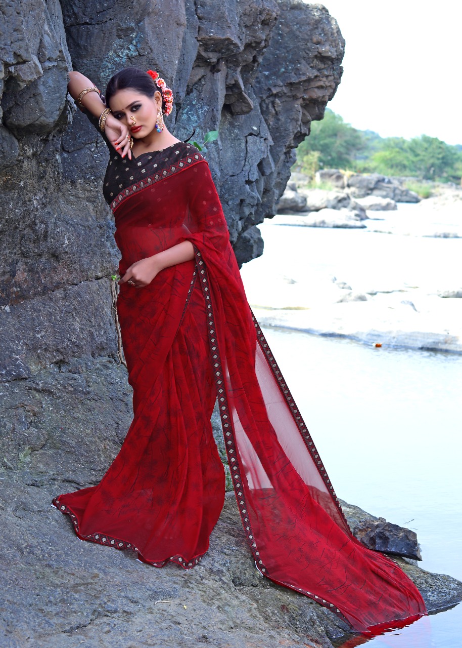 Manjari Casual Wear Sarees Catalogue