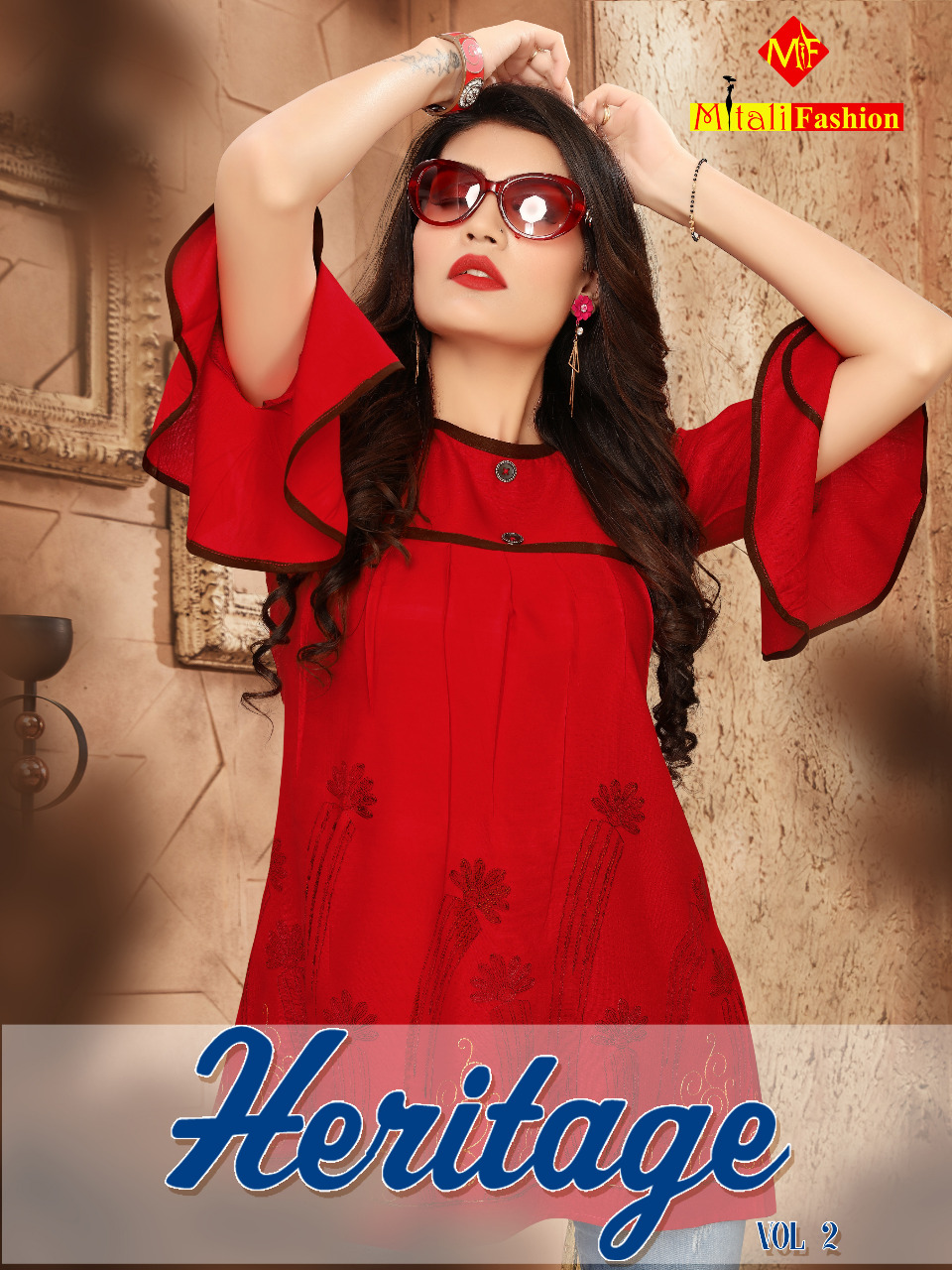 Mitali Fashion  Present Heritage Vol 2 Top Catalogue