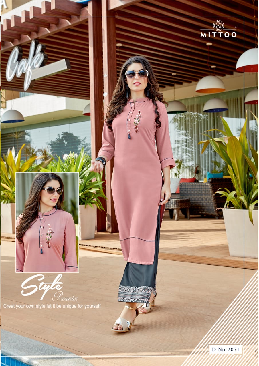 Mittoo Present Panghat Vol 11 Kurtis Catalogue