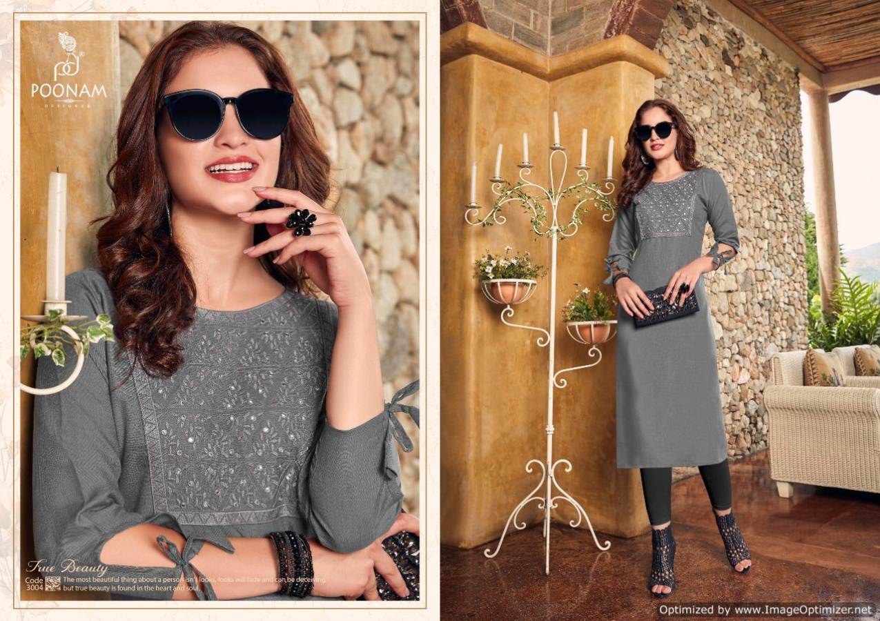 Poonam Present Asiana Vol 3 Kurtis Collection.