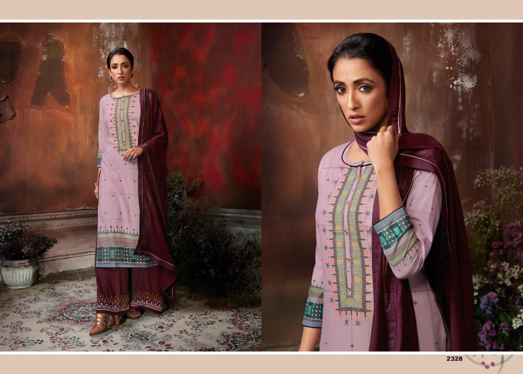 Rangoon Present Red Cherry Dress Material Catalogue