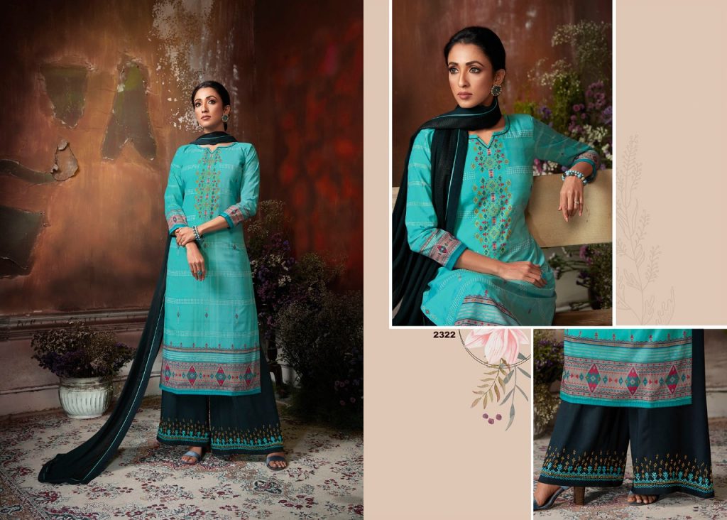 Rangoon Present Red Cherry Dress Material Catalogue