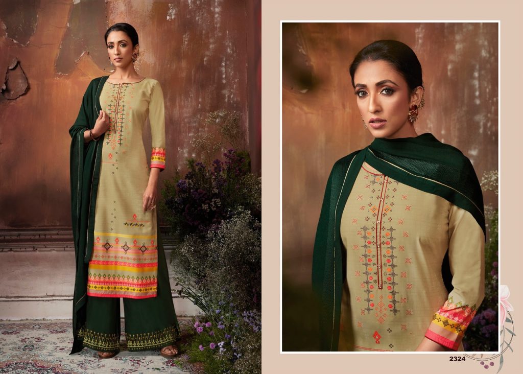 Rangoon Present Red Cherry Dress Material Catalogue