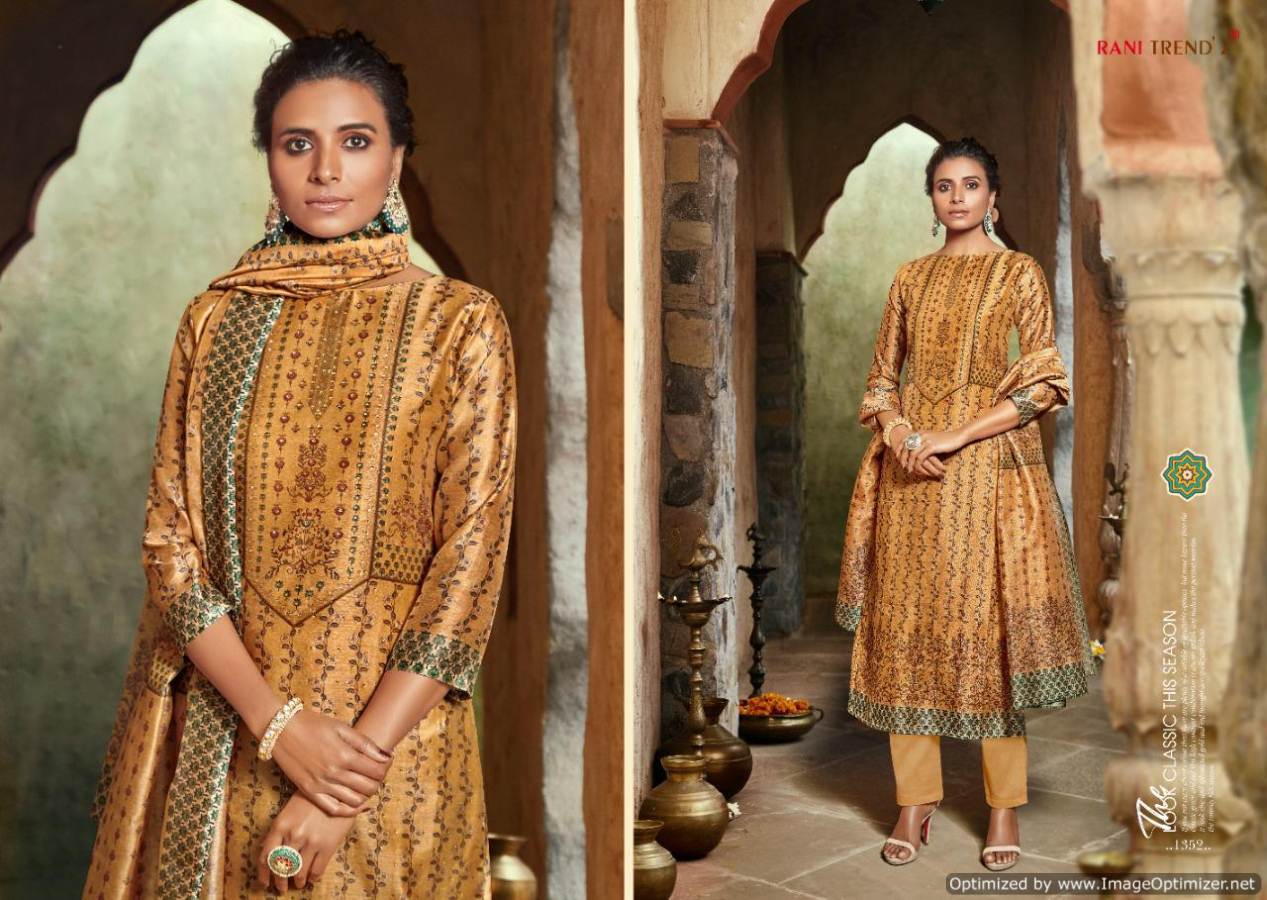 Rani Trendz Present Kia Designer Heavy Dress Material