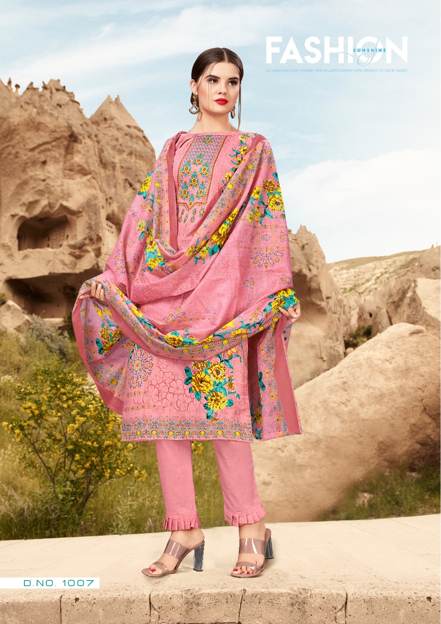 Roohi Lawn Collection Dress Material Collection.