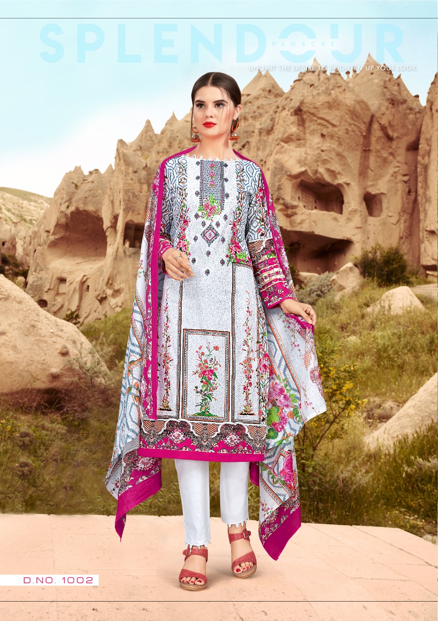 Roohi Lawn Collection Dress Material Collection.
