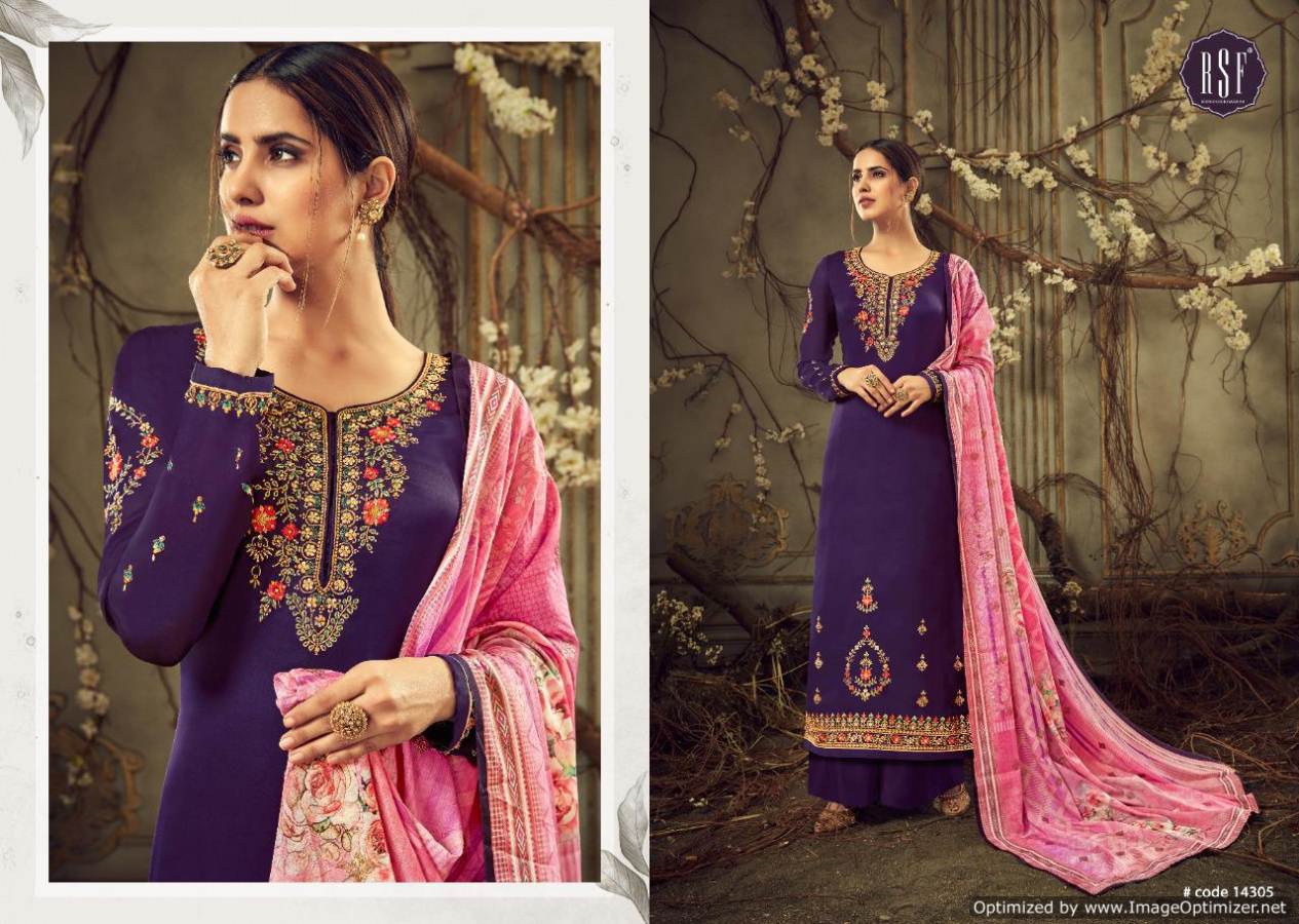 Rsf Present Suzen Designer Dress Material Collection.