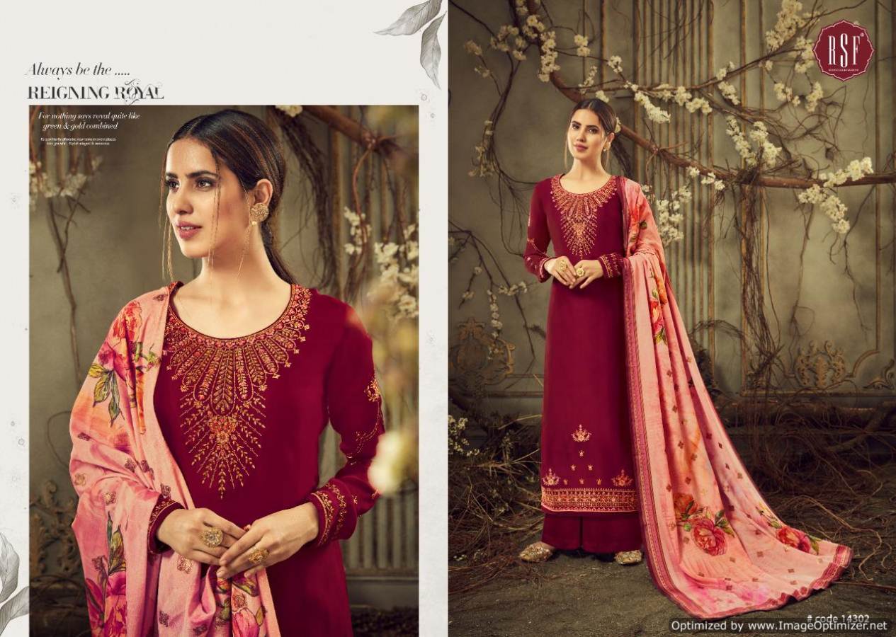 Rsf Present Suzen Designer Dress Material Collection.