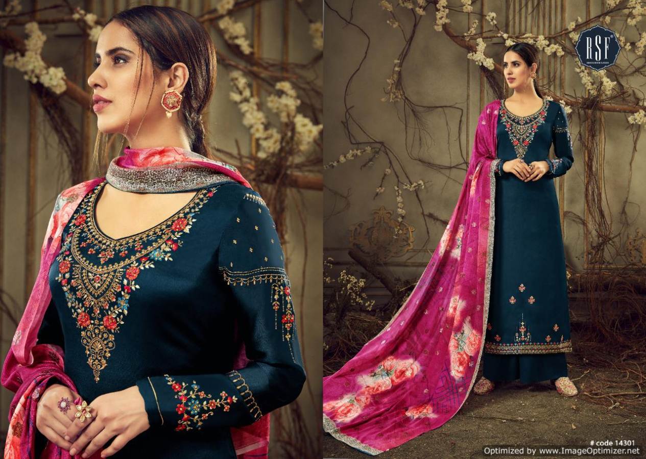 Rsf Present Suzen Designer Dress Material Collection.