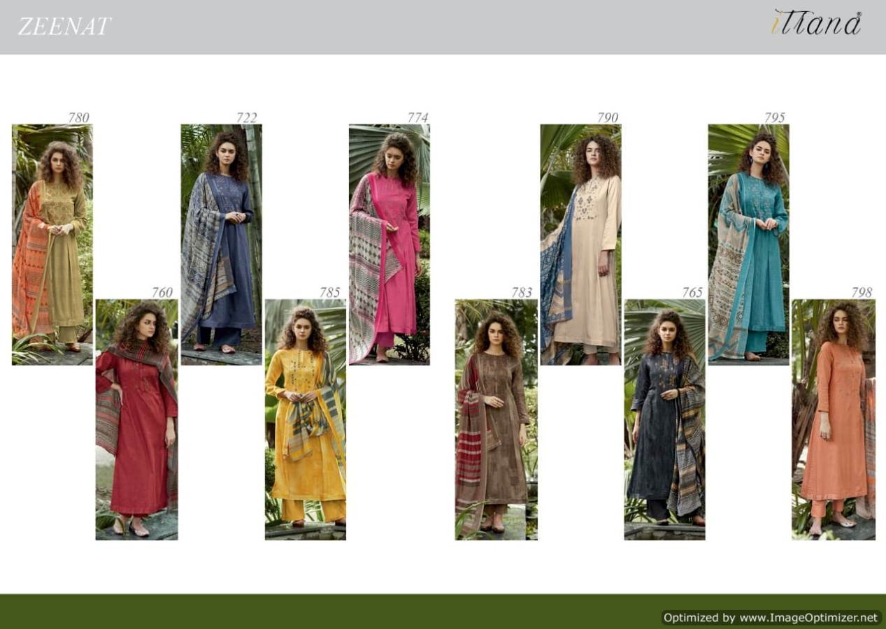 Sahiba Present Zeenat Designer Dress Material Collection.