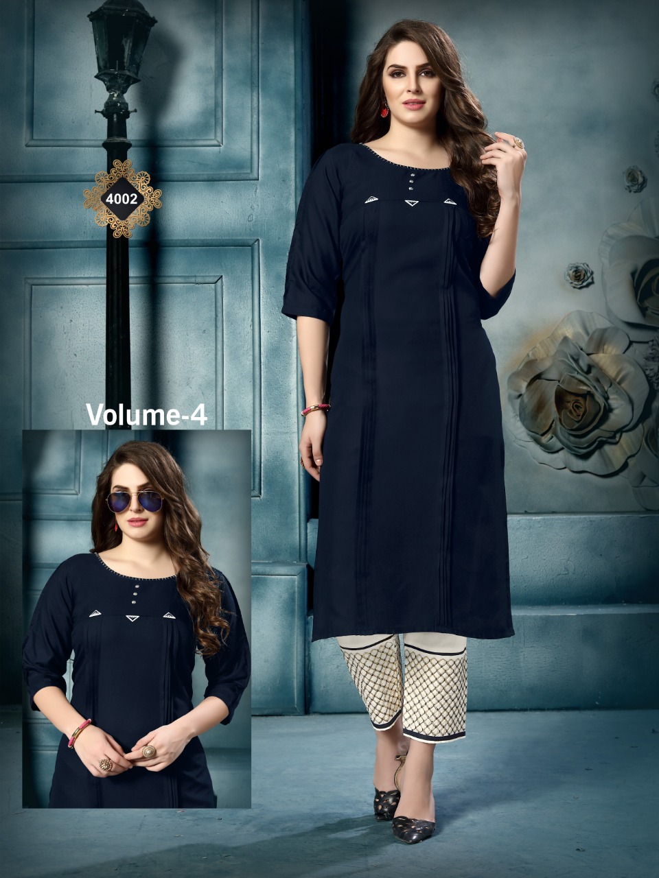 Saira Vol 4 Casual Wear Kurtis Catalogue