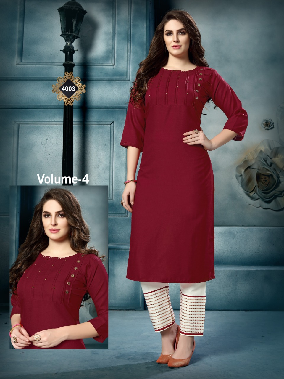 Saira Vol 4 Casual Wear Kurtis Catalogue