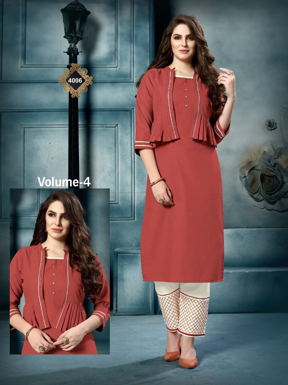 Saira Vol 4 Casual Wear Kurtis Catalogue